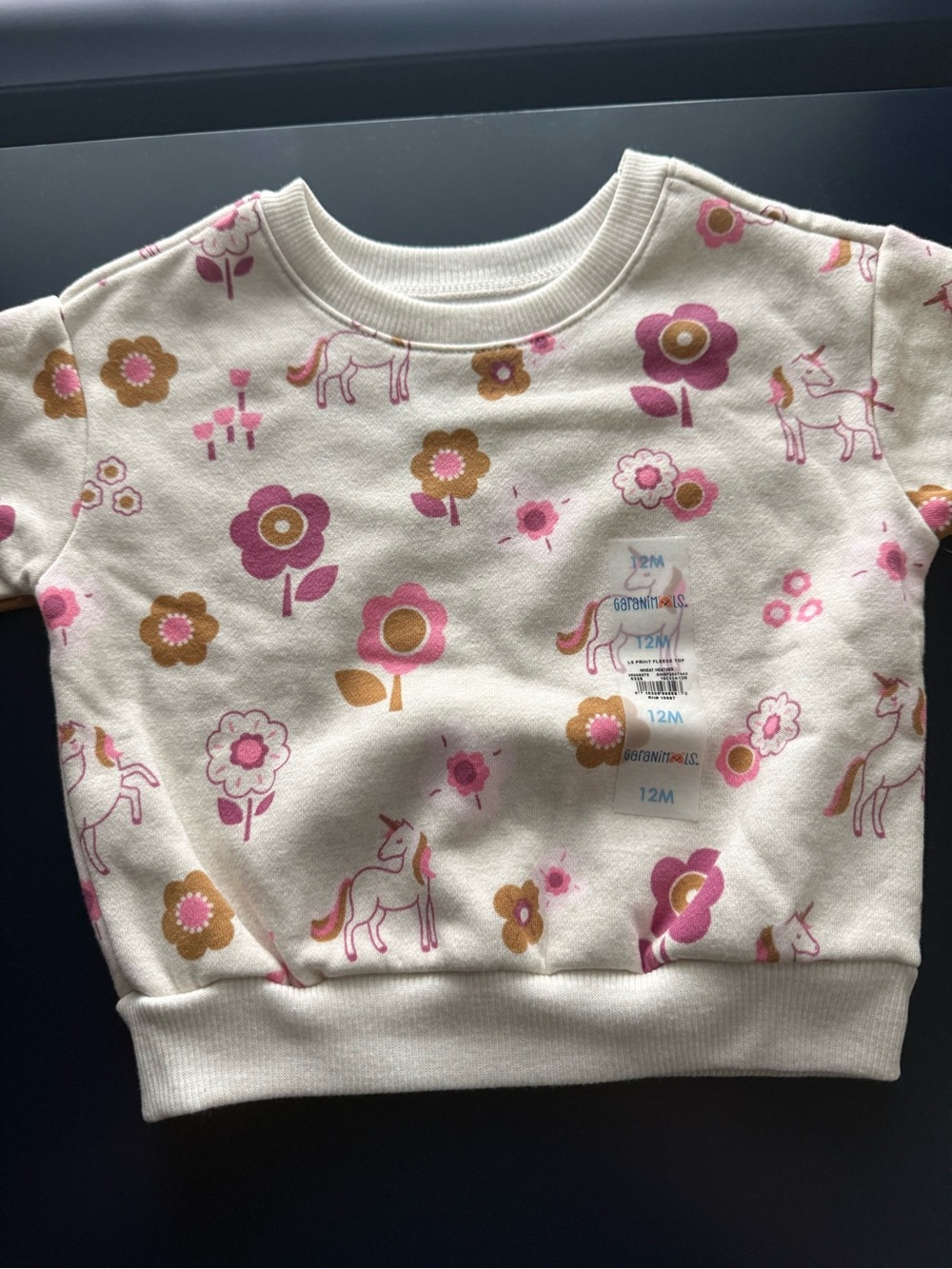 NWT GARANIMALS Baby Sweatshirt - 12M